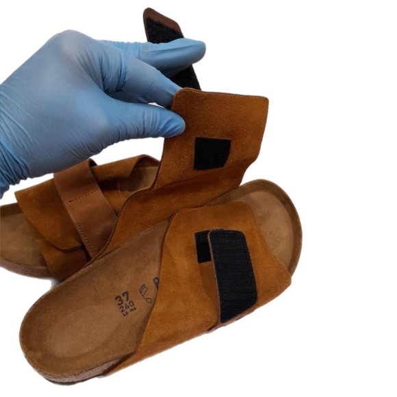 Birkenstock Kyoto Nubuck Suede Slide Sandal - Picture 9 of 10